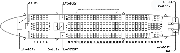 Airbus A319 scheme