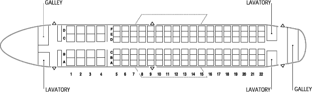 Airbus A319 scheme