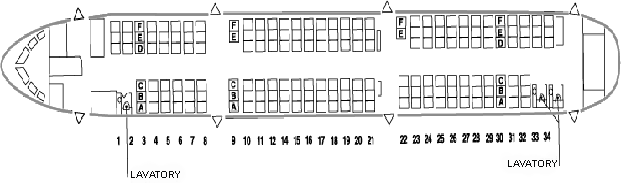 Airbus A319 scheme
