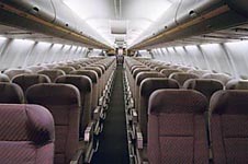 Boeing-757-200 salon view