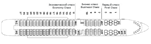 Il-62 scheme