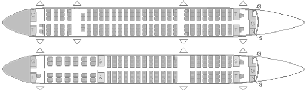 Tu-204-100 scheme